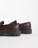 SEQWL Wide Fit SEQWL Wide Fit Kinder chunky loafers in brown - 3