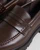 SEQWL Wide Fit SEQWL Wide Fit Kinder chunky loafers in brown - 4