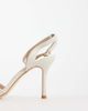 SEQWL Wide Fit SEQWL Wide Fit Lolly heeled sandals in off white - 4