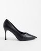 SEQWL Wide Fit SEQWL Wide Fit pumps with gold detail in black - 1