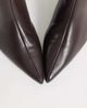 SEQWL Wide Fit SEQWL Wide Fit refined wedge knee boots in chocolate brown - 3