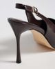 SEQWL Wide Fit SEQWL Wide Fit slingback pointed toe stiletto heel pumps in brown faux leather - 3