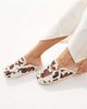 SEQWL Wide Fit SEQWL Wide Fit Soda fur lined mules in cow-Brown - 2