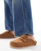 SEQWL Wide Fit SEQWL Wide Fit Soda fur lined mules in taupe-Neutral - 1