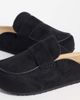 SEQWL Wide Fit SEQWL Wide Fit Soda slip on loafer style mules in black - 3