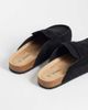 SEQWL Wide Fit SEQWL Wide Fit Soda slip on loafer style mules in black - 4