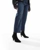 SEQWL Wide Fit SEQWL Wide Fit Starburst kitten heel sock boots in black suedette - 3