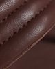 SEQWL Wide Fit SEQWL Wide Fit Thong flatform wedge in chocolate-Brown - 3