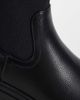 SEQWL Wide Fit SEQWL Wide Fit Twirl chunky chelsea boots in black - 3