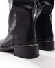 SEQWL Wide Fit SEQWL Wide Fit Twix knee boots in black - 4