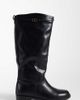 SEQWL Wide Fit SEQWL Wide Fit Whispa refined riding knee boots in black - 1