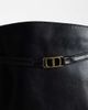SEQWL Wide Fit SEQWL Wide Fit Whispa refined riding knee boots in black - 4