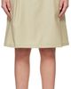 Serapis Serapis Beige Jewel Rudder Midi Skirt - 1