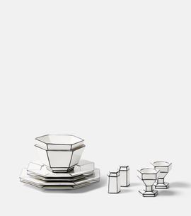 Serax Serax Carte Blanche porcelain breakfast set by Annebet Philips