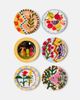 Serax Serax Santiago De Borja stoneware set of 6 dinner plates by Shurleey - 1