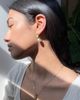seree seree Ana Pearl and Jade Thread Earrings - 4