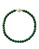 seree seree Clara Pearl and Green Jade Beaded Bracelet  - 1