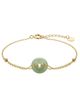 seree seree Coin Green Jade Bracelet - 3