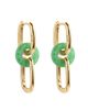 seree seree Della Convertible Link Jade Earrings - 3