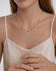 seree seree Elena Jade and Freshwater Pearl Beaded Necklace - 4