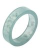 seree seree Gale Cyan Square Jade Ring - 3