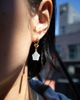 seree seree Harvest Agate Charm Earrings - 3