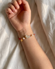 seree seree Kids Jade Peace Buckle Black Woven Bracelet/Anklet - 2
