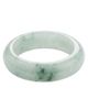 seree seree Koi Mottled Green Jade Ring  - 1