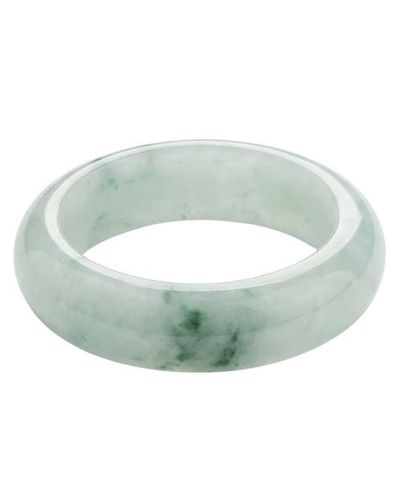 seree seree Koi Mottled Green Jade Ring 