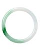 seree seree Koi Mottled Jade-Green Gemstone Bangle - 3