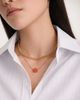 seree seree Kyoto Flower Agate Pendant Necklace - 2