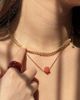 seree seree Kyoto Flower Agate Pendant Necklace - 3
