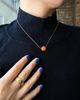 seree seree Kyoto Flower Agate Pendant Necklace - 4