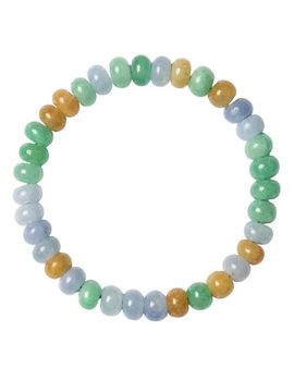 seree seree Lavender Field Beaded Jade Bracelet