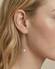 seree seree Lilith Freshwater Pearl Thread Earrings - 2