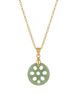 seree seree Lotus Root Jade Pendant Necklace - 1