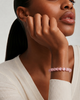 seree seree Manifest Growth Green Cat's Eye Beaded Bracelet - 2