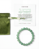 seree seree Manifest Luck Jade-Green Aventurine Beaded Bracelet  - 1