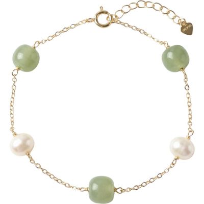 seree seree Olivia Jade and Pearl Bracelet