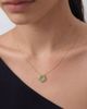 seree seree Plum Blossom Green Jade Pendant Necklace - 2