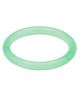 seree seree Pond Jade-Green Skinny Round Gemstone Bangle - 1