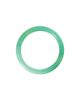 seree seree Pond Jade-Green Skinny Round Gemstone Bangle - 3
