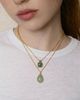 seree seree Puzzle Jade-Green Aventurine Pendant Necklace - 3