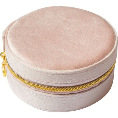 seree seree Round jewelry travel case