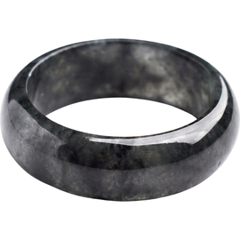 seree seree Sesame Grey Jade Ring 