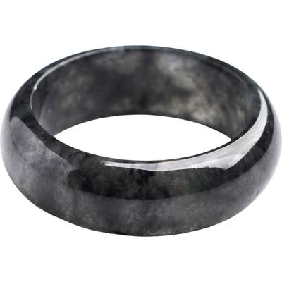 seree seree Sesame Grey Jade Ring 
