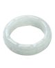 seree seree Weave Off-White Jade Ring - 1