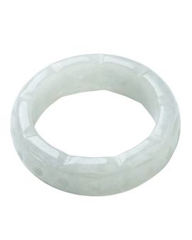 seree seree Weave Off-White Jade Ring