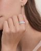 seree seree Weave Off-White Jade Ring - 2