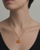 seree seree Zodiac Cancer Agate Necklace - 2